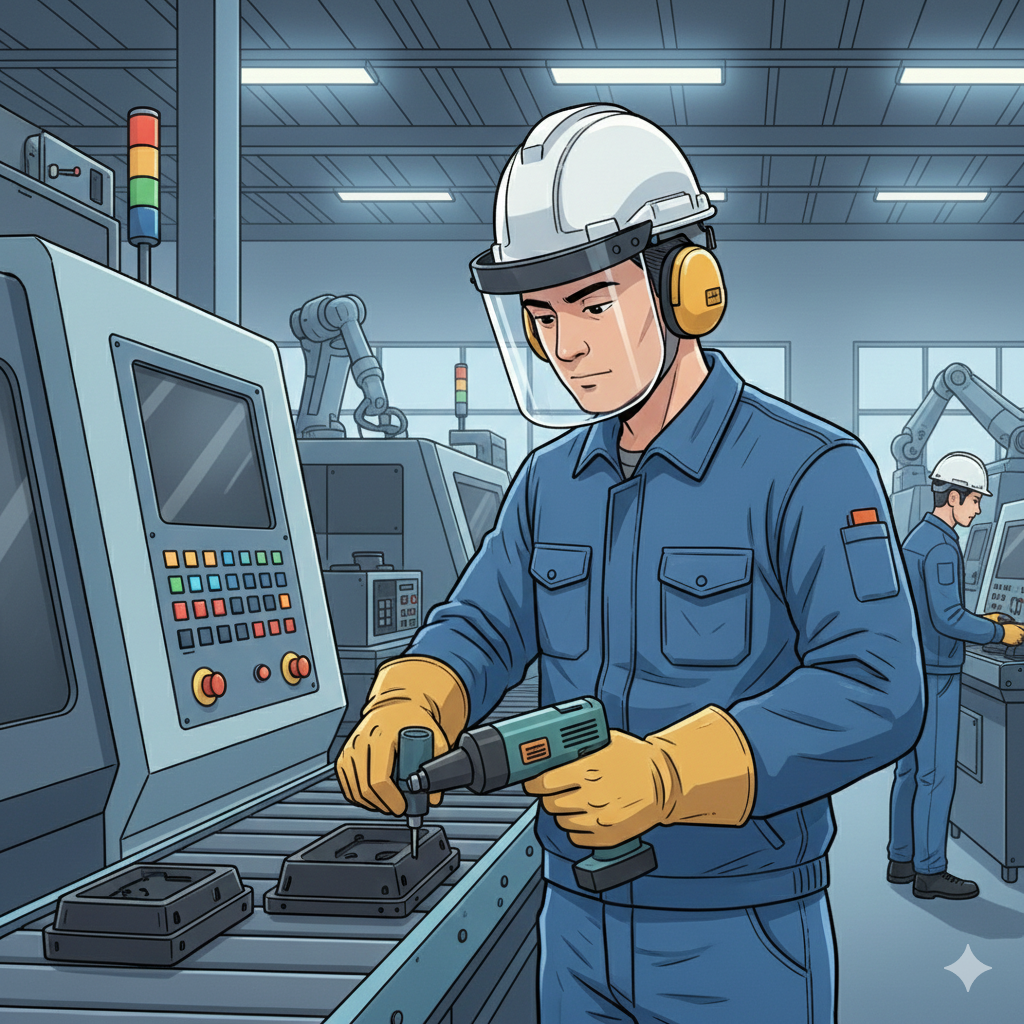 Gambar Pegawai Pabrik